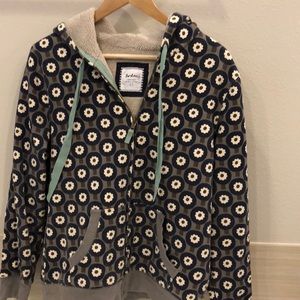 Boden Patterned Hoodie